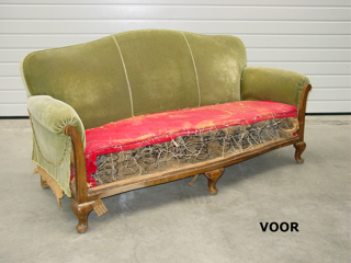 Antiek - Herstofferen - Realisaties