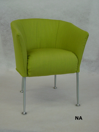 Bijzetzetel Cinna - Herstofferen - Realisaties