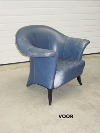 Bijzetzetel Rolf Benz 7500 - Herstofferen - Realisaties