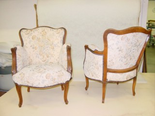 Louis XV - Herstofferen - Realisaties