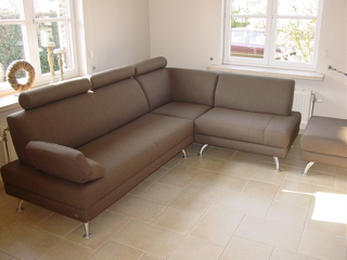 Chess hoek in stof - Maatwerk - Realisaties