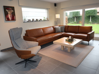 Linea hoek met rechte armen + relax Samba - Realisaties