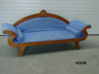 Meridienne - Herstofferen - Realisaties