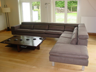 Move hoek in stof - Maatwerk - Realisaties