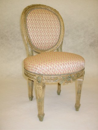 Louis XVI - Herstofferen - Realisaties