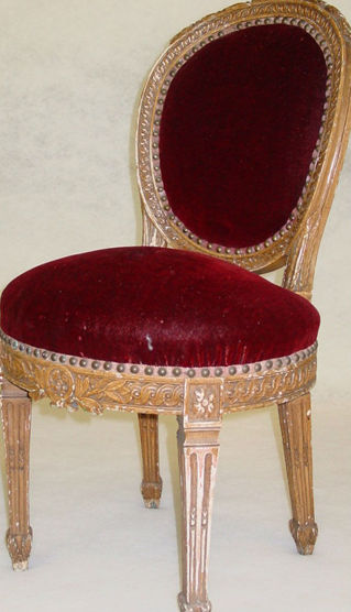 Louis XVI - Herstofferen - Realisaties