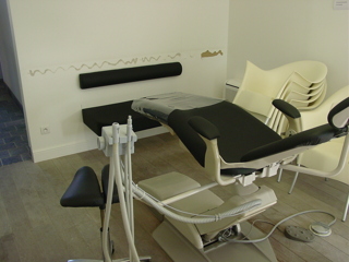 herstofferen tandartsstoel - Projecten - Realisaties