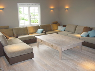 Tonga grote hoek in stofcombinatie - Maatwerk - Realisaties