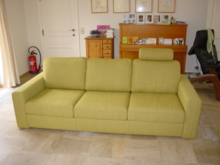 Tonga sofa's met smalle armen - Maatwerk - Realisaties