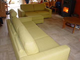 Tonga sofa's met smalle armen - Maatwerk - Realisaties