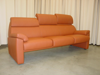 Venus 3-zit in leder - Maatwerk - Realisaties