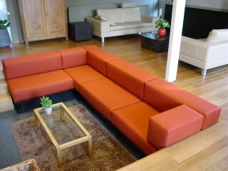Salon op maat voor zitput - Projecten - Realisaties
