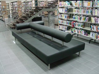 Zitbank bibliotheek - Projecten - Realisaties